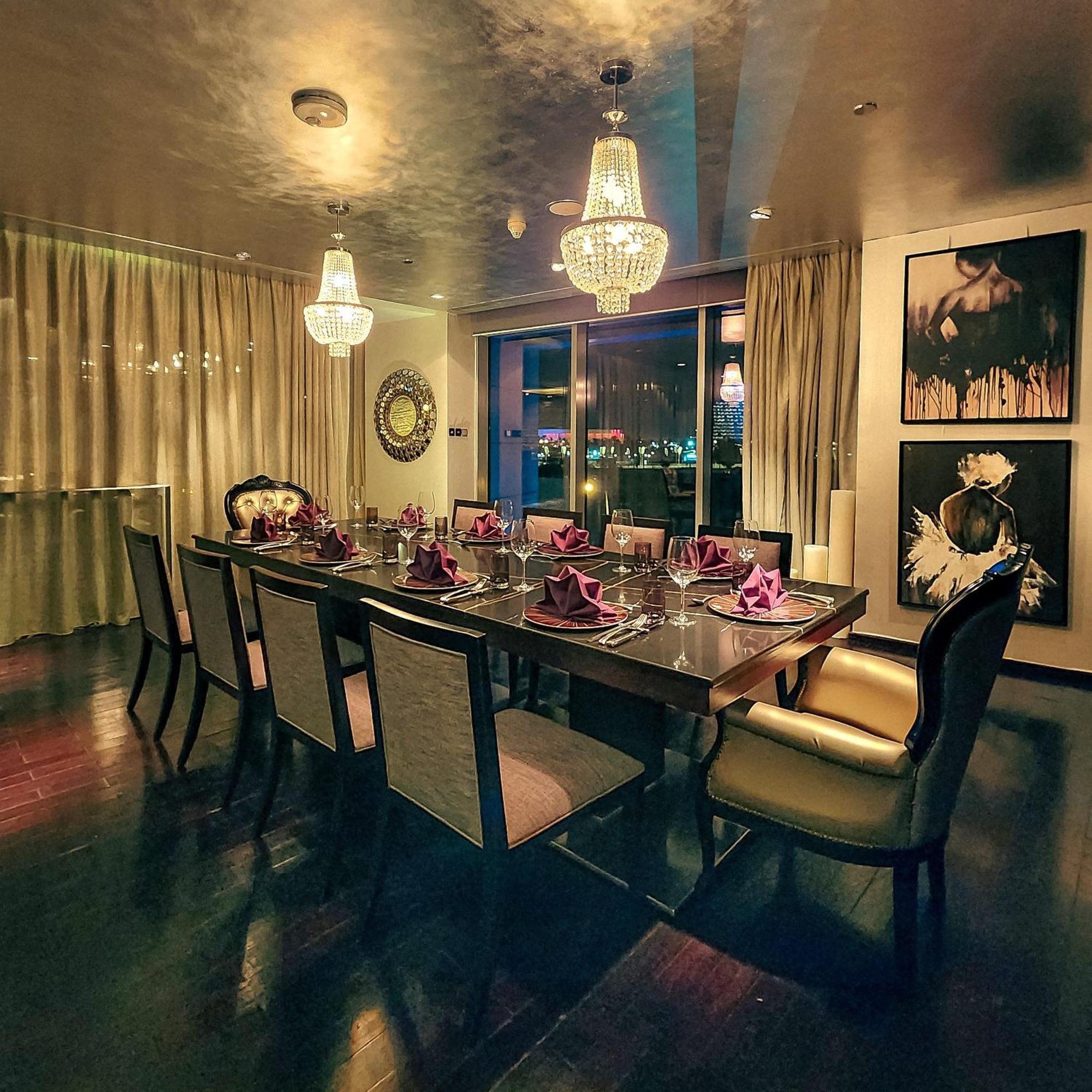 City Centre Rotana Doha Luaran gambar Private dining room